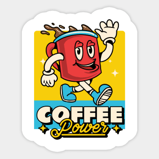 Coffee Power Sticker